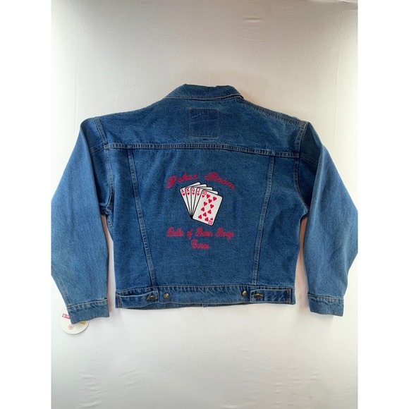 MV Sport Other - MV Sport Mens Denim Jacket Belle of Baton Rouge Casino Poker Room Blue Medium